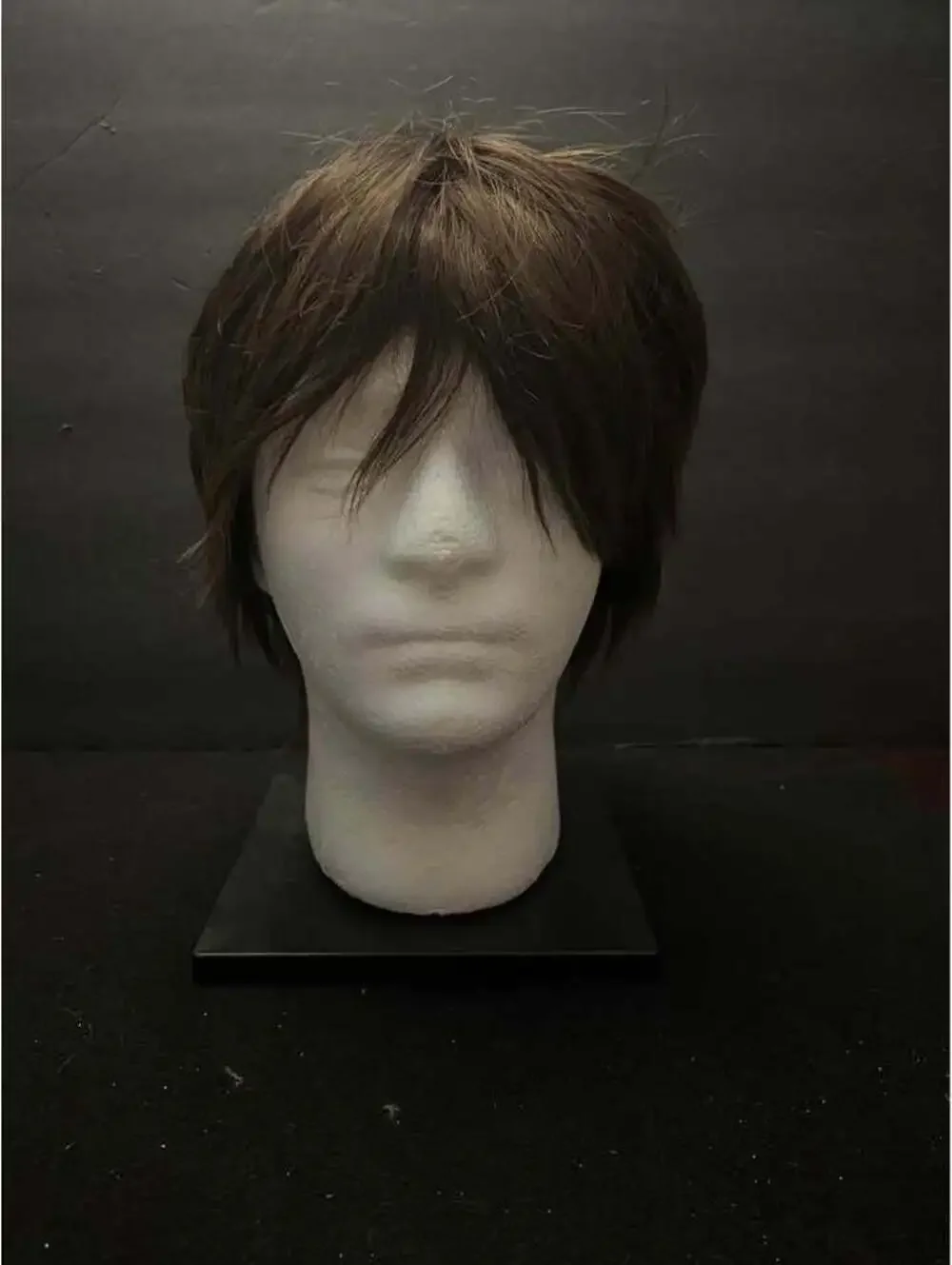 Short Brown Synthetic Wig